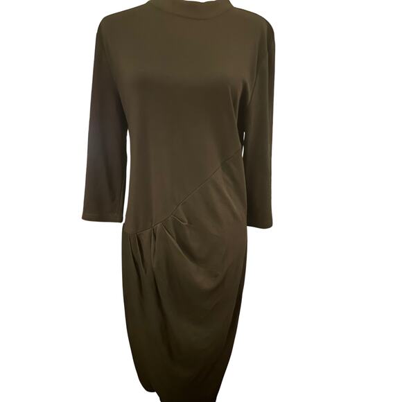 Homeyee Black Sheath Dress, Size XXL (Size 12), NWT - Picture 2 of 6